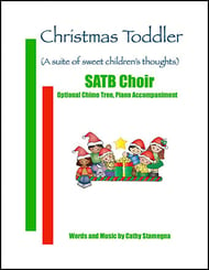 Christmas Toddler  SATB choral sheet music cover Thumbnail
